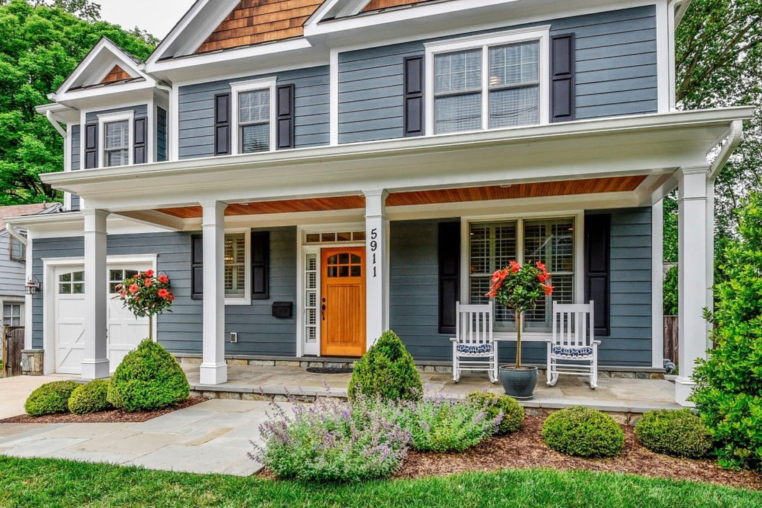Exterior of Home with updates