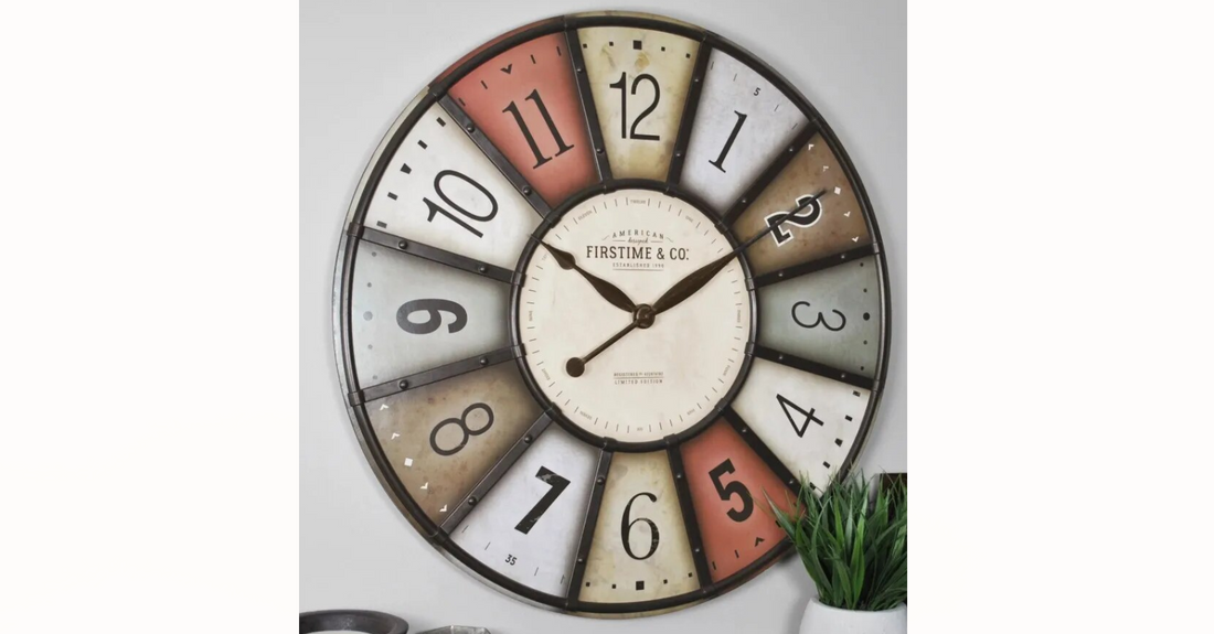 statement wall clock