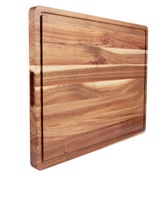 reversible chop board with hand grips
