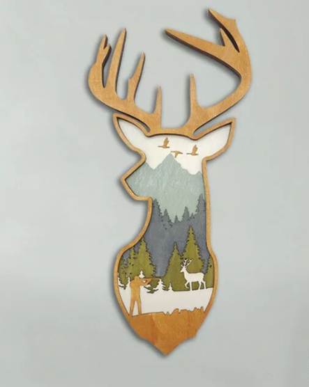 Rustic Woodland Wall Decor