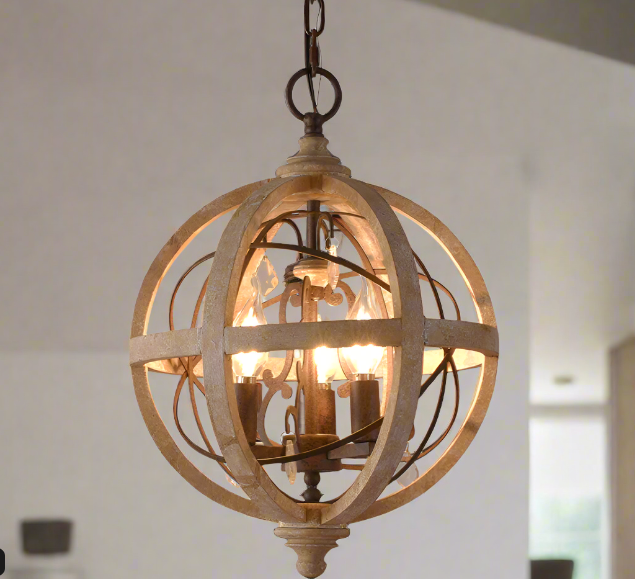 light in the kitchen