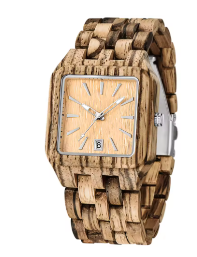 classic wood watch