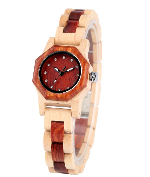 front side view-relogio watch