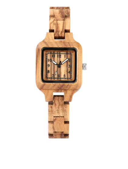 wood watch face