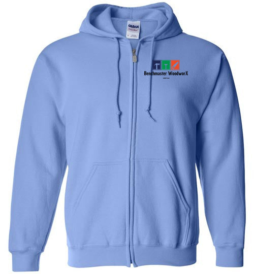 Zip Hoodie w Logo