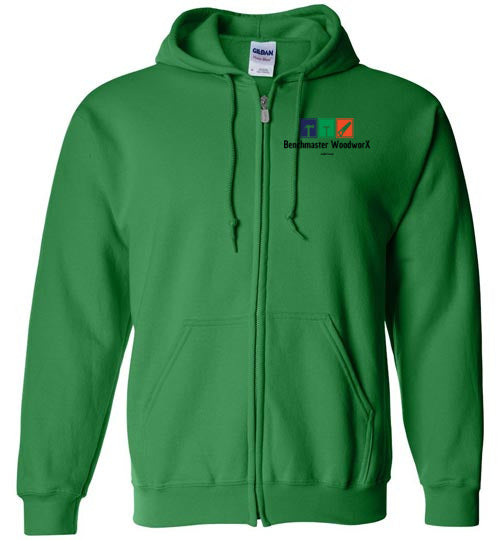 Zip Hoodie w Logo