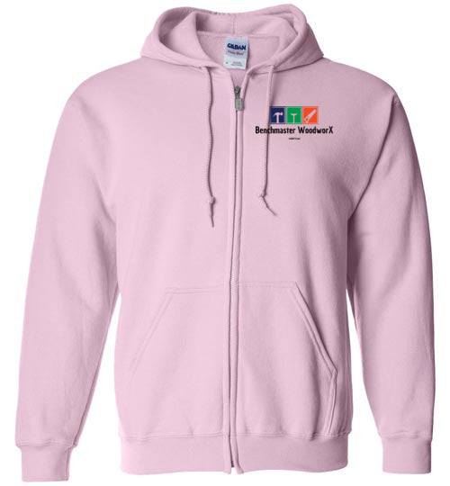 Zip Hoodie w Logo