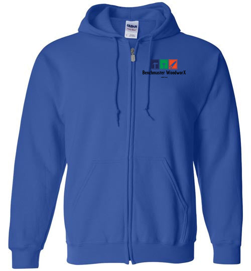 Zip Hoodie w Logo
