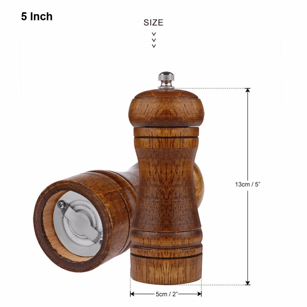 measurements of pepper grinder