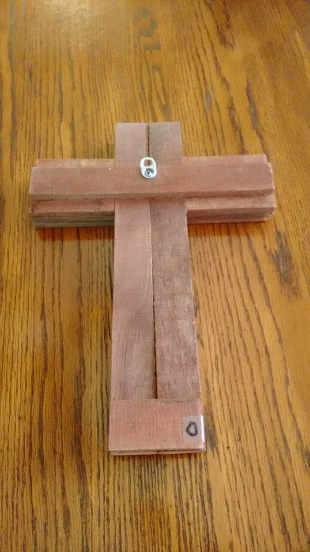 Believe Pallet sign backside perfection