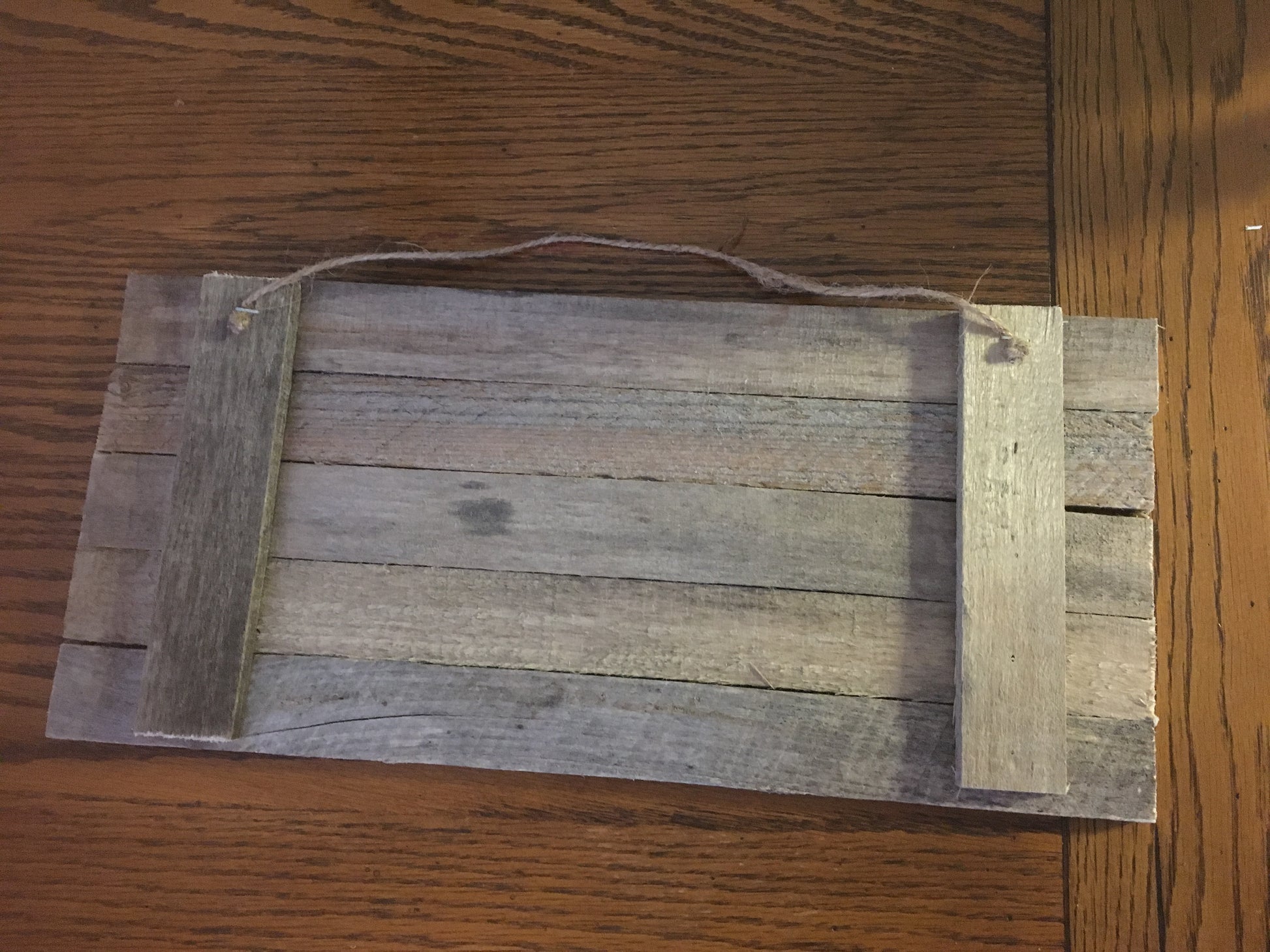 backside of hunting sign