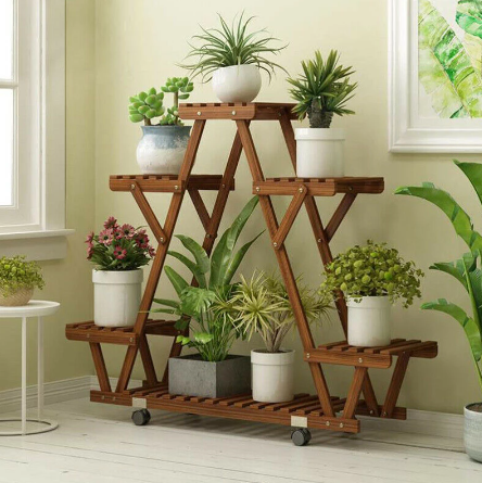 shop plant stand indoor Many Tiered Plant Stand Display – Benchmaster WoodworX