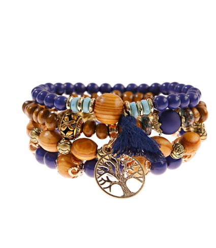 blue jean bracelet