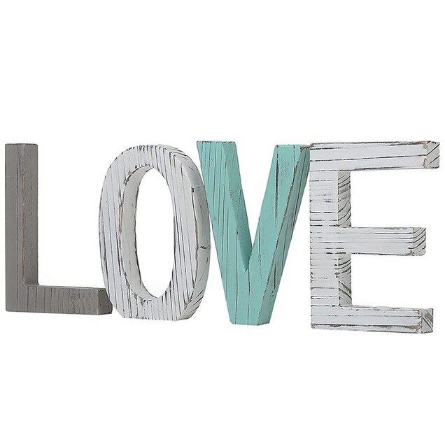 Decoratively Distressed Love Letters