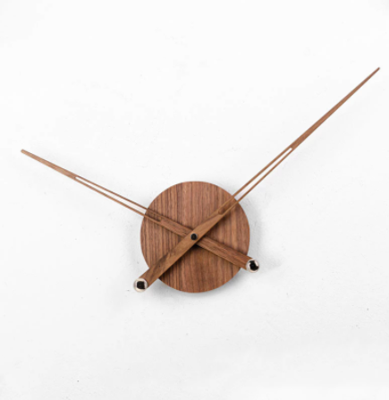 wooden gear clock