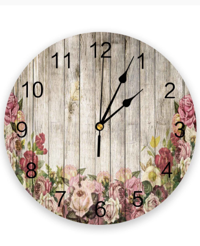 home clock-close up