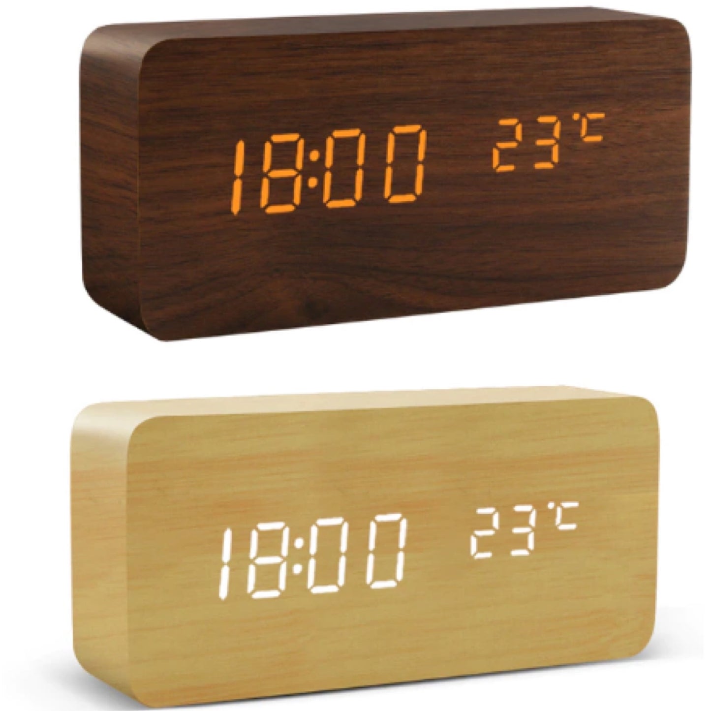 led desktop alarm clocks