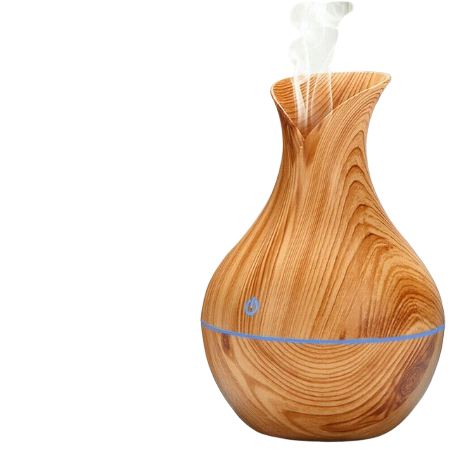light wood diffuser with led