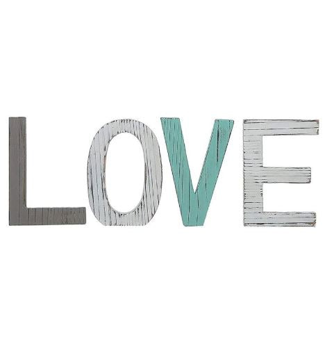 Decoratively Distressed Love Letters