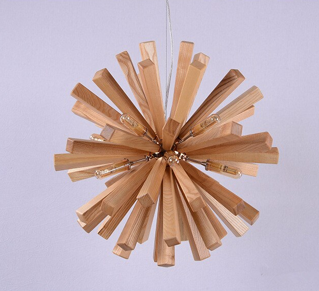 wood burst oak light-off