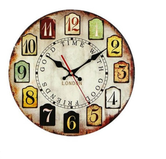 Shopping Tag Clock