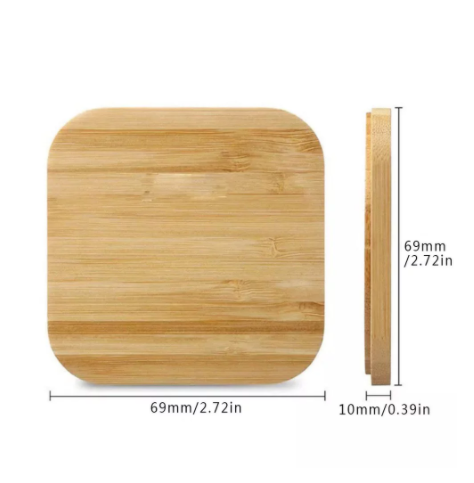 measurements of wireless phone charger