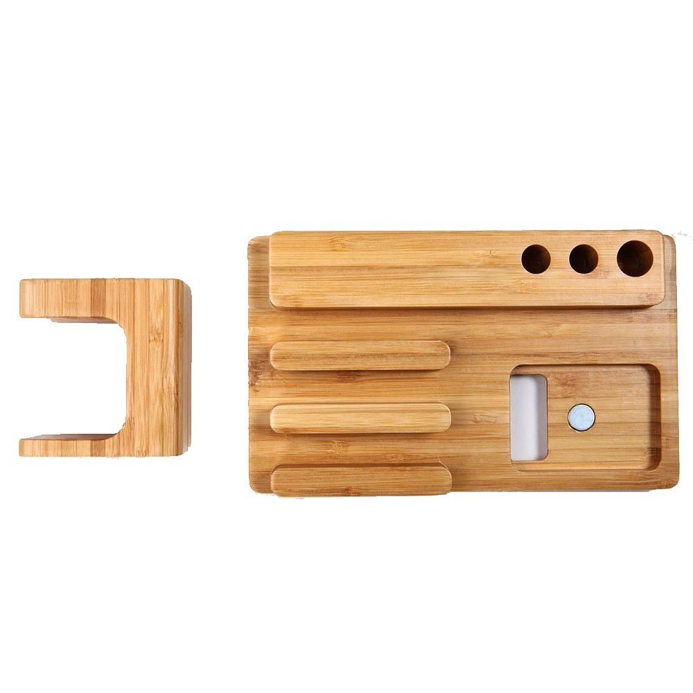 electronics charging station-view from top