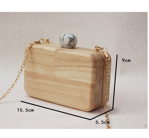 wooden clutch measurements