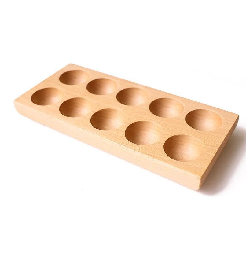 wooden egg crate