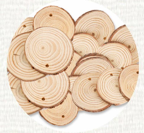 snippet of wood slices