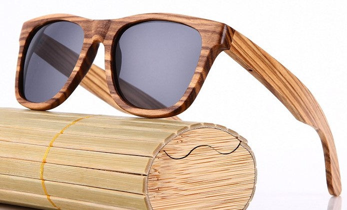 wood framed sunglasses