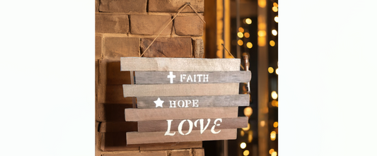 sign for warm holiday gifts