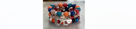 bangle bead bracelet