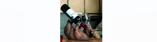 moose as a bottle holder