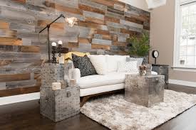warm pallet wall warms cement furniture