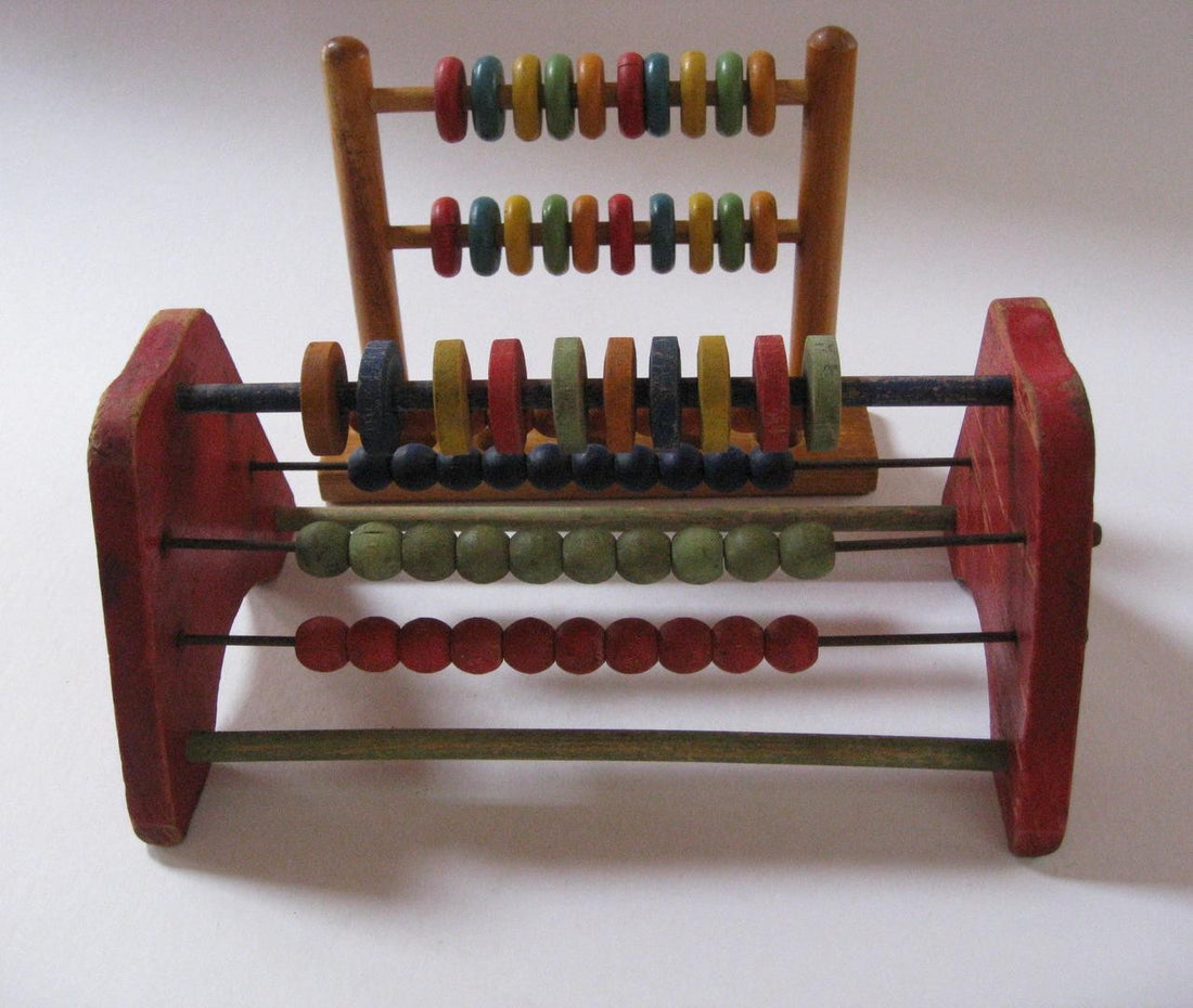 old fashion wood abacus