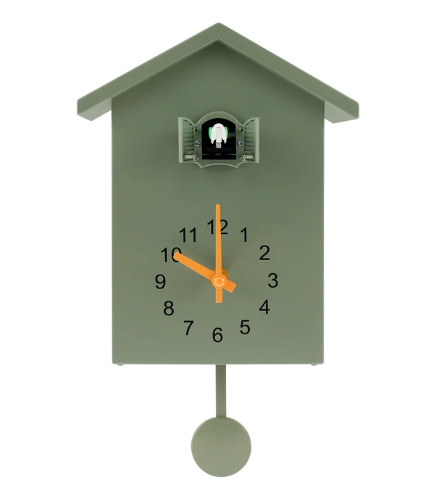 green cuckoo clock