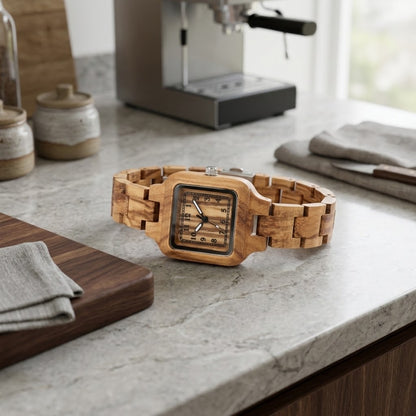 wood watch