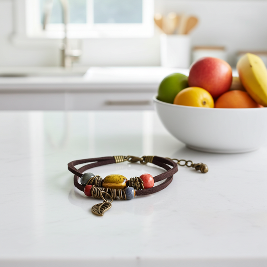 beaded bracelet