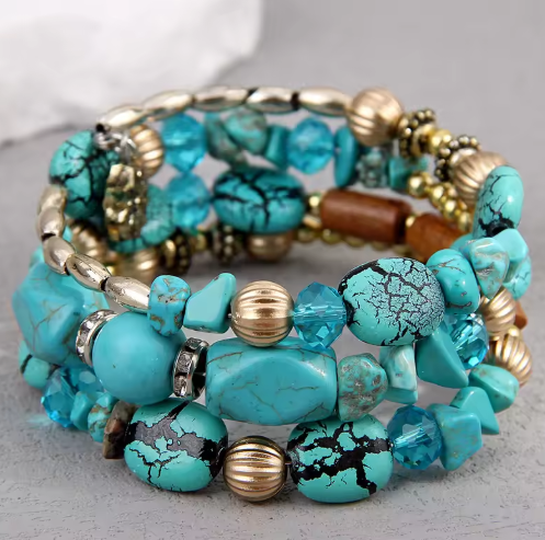 turquoise bead bracelet