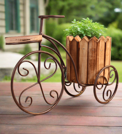desktop bicycle planter