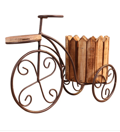 desktop bicycle planter