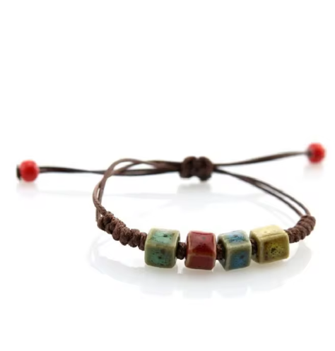 brick bead bracelet