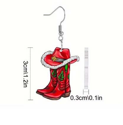cowgirl cmas earrings-measurements