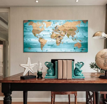 world map