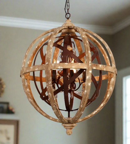 chandelier hanging in lr
