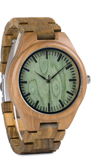 wooden watch