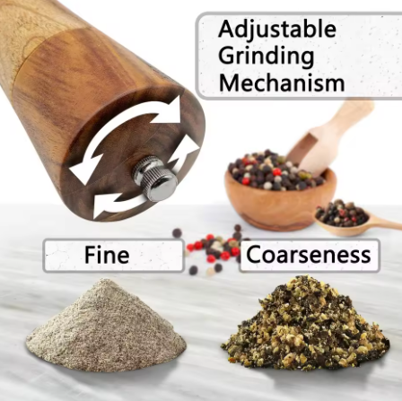 adjustable grinder for coarseness