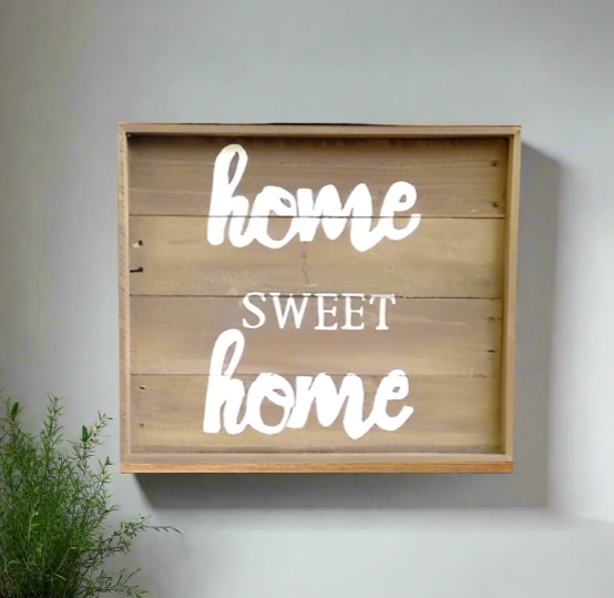 home sweet home sign