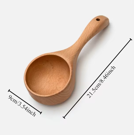 maple ladle spoon